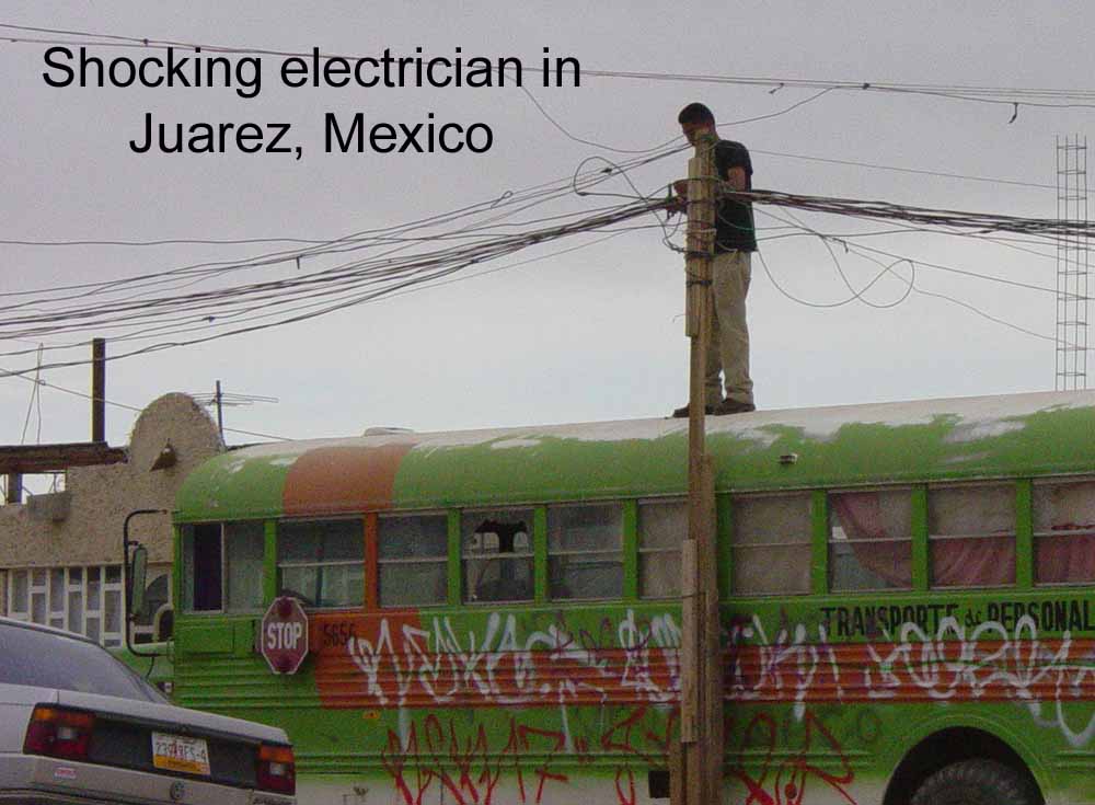 Free electricity for all Juarez, Mexico getting free electricity